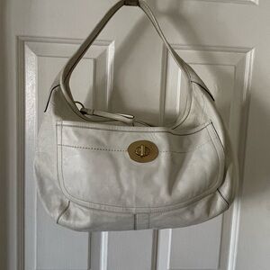 Coach bag light white